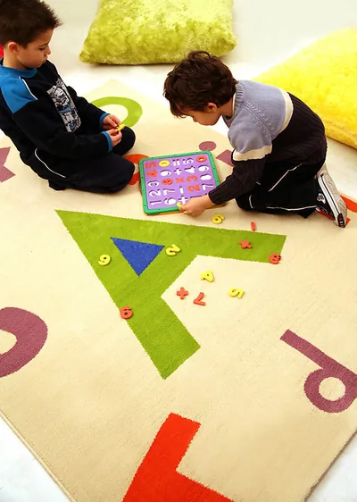 Tapis enfant IVI, Alphabet