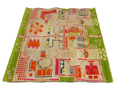 Tapis enfant IVI, 3D Maisons Plage