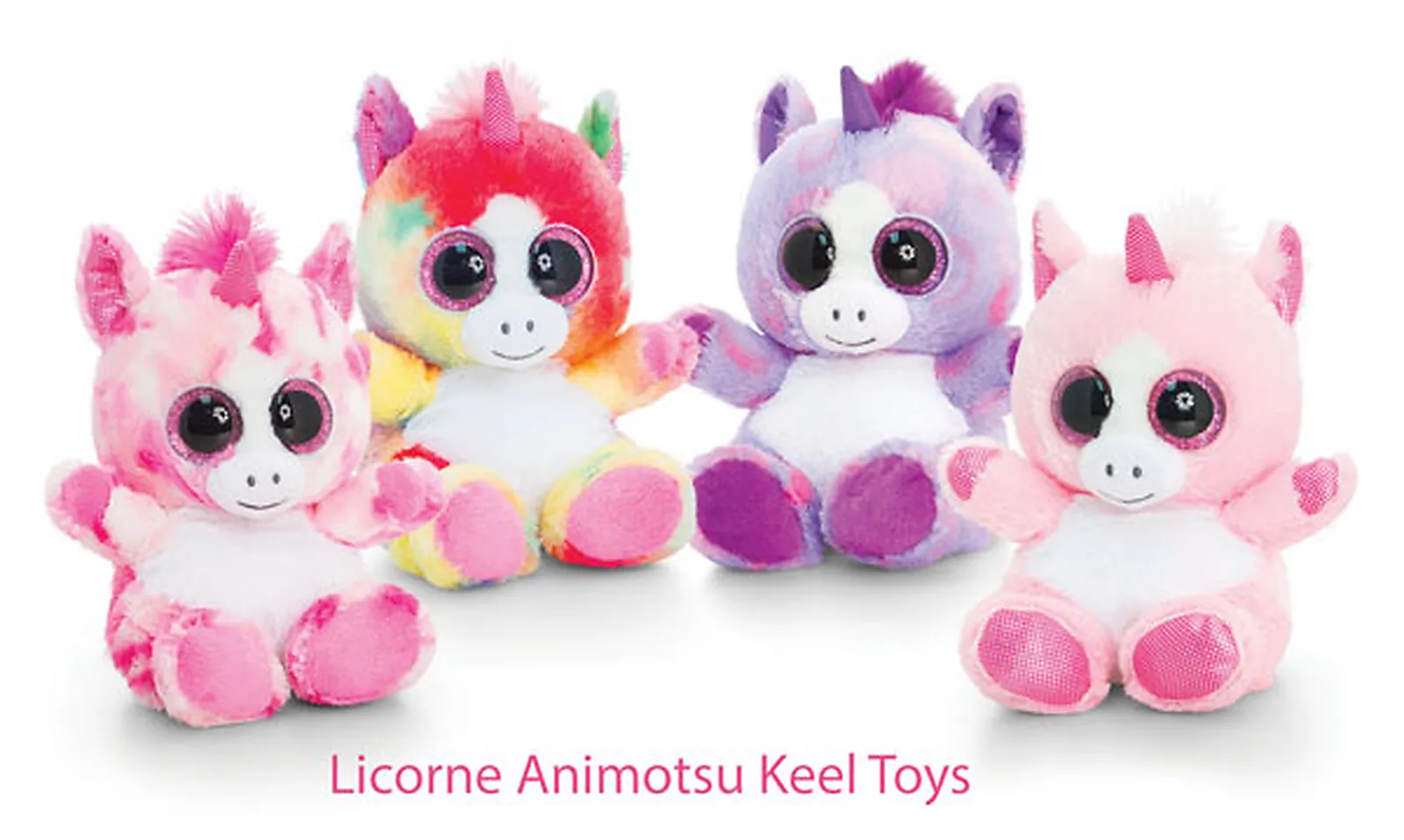 Peluche Licorne Animotsu 15cm
